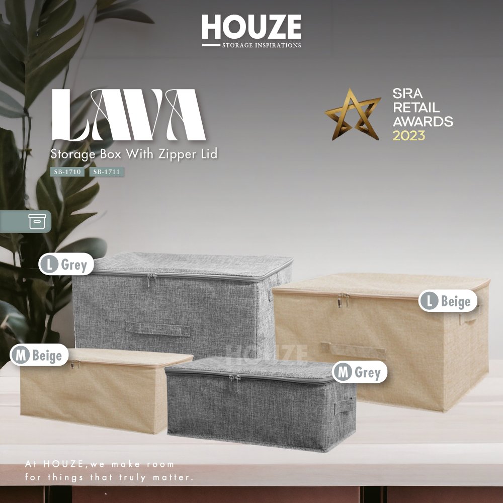 SB-1710-SB-1711-LAVA-Storage-Box-With-Zipper-Lid-BeigeGrey-01