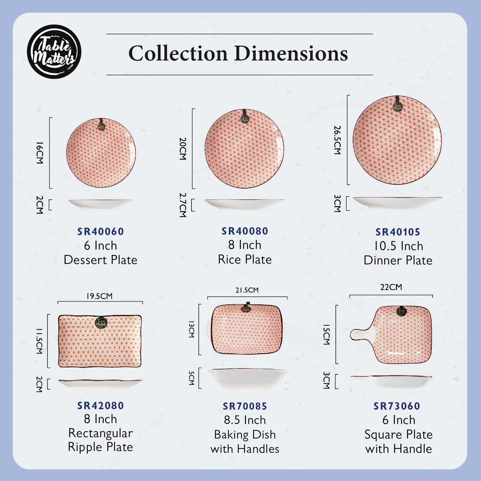 StarryRed-Tableware-ProductListing-27 Starry Red - Flower Shaped Saucer